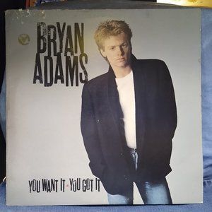 Bryan Adams You Want You Got It 1981 Vinyl record